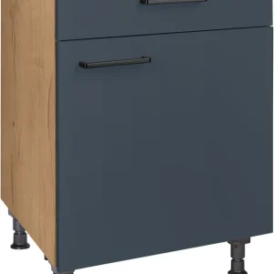 Kostenloser Rückversand nobilia® Kochfeldumbauschrank »"Easytouch", mit Schukasten und Tür, Ausrichtung wählbar« vormontiert, Breite 60 cm