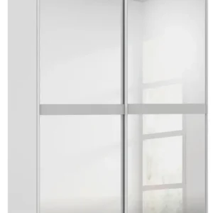 rauch Schwebetürenschrank »Kleiderschrank Schrank Garderobe Schlafzimmerschrank SCALE-LINE« edle Optik mit Bauchbinde in Korpusfarbe Spiegelfront MADE IN GERMANY Preisknaller