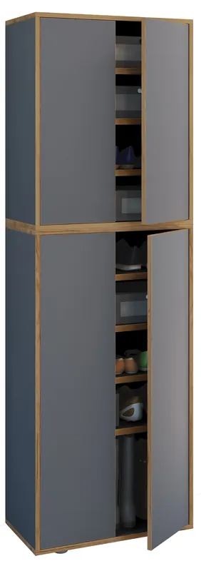 Bestpreis VCM Schuhschrank »XL Holz Großer Schuhschrank Schuhkommode Salia B60«