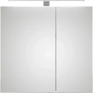 Saphir Spiegelschrank »6005 Sprint Badschrank, 2 Spiegeltüren, 2 Einlegeböden, 75 cm breit« inkl. LED-Beleuchtung, Türdämpfer, Schalter-/Steckdosenkombination Bestseller