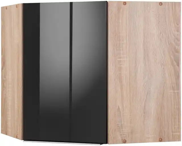 Letzte Chance KOCHSTATION Eckhängeschrank »KS-Brindisi« praktischer Stauraum in der Ecke