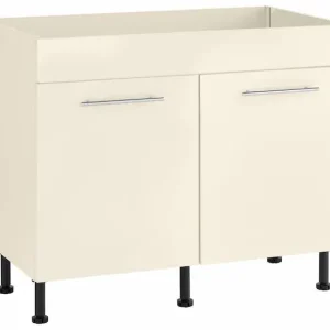 wiho Küchen Spülenschrank »Ela« Breite 100 cm, höhenverstellbare Füße Sichere Zahlung