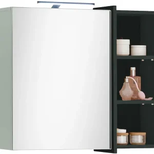 BASIC by Balculina Spiegelschrank »Palermo, BxHxT 80x72x22 cm« 1 Stk. tlg. Breite 60cm, Softclose, LED-Beleuchtung Saisonangebot