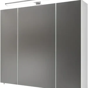 Saphir Badezimmerspiegelschrank »Spiegelschrank Serie 3006 inkl. LED-Beleuchtung, 3 Türen« Badschrank 80 cm breit, inkl. Steckdose und Türdämpfer Kostenfreie Lieferung