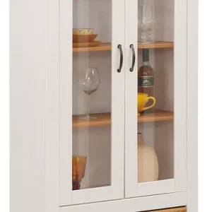 Meistverkauft OTTO home Vitrine »Selma« Höhe 180 cm, mit schöner Holzmaserung