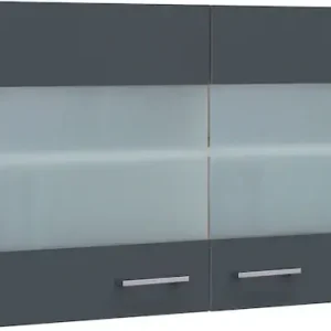Sofort Bestellen Flex-Well Glashängeschrank »Morena« (B x H x T) 100 x 54,8 x 32 cm, mit Stollenglastüren