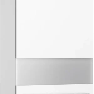 KOCHSTATION Hängeschrank »KS-Bern2« Breite 50 cm, 1 Tür, 2 Einlegeböden, Front mit Milchglas-Einsatz Kostenloser Rückversand