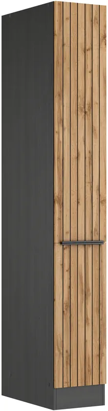 KOCHSTATION Apothekerschrank »KS-Lagos« Breite/Höhe 30/200 cm, mit 5 großen Ablagekörben Bestpreis