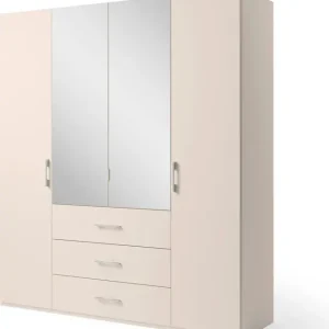 Beliebt set one by Musterring Drehtürenschrank »Henderson« mit Spiegel und 3 Schubladen, inkl. Fachböden und Kleiderstangen