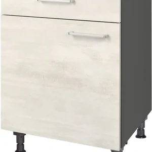 nobilia® Kochfeldumbauschrank »"Riva", mit Schukasten und Tür, Ausrichtung wählbar« vormontiert, Breite 60 cm Top-Preis