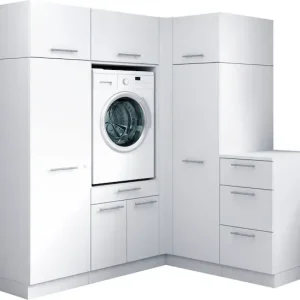 Laundreezy Mehrzweckschrank-Set »Laundreezy, 7-tlg. Mehrzweckschrank-Set B/H/T 186/200/68 cm« 7 Stk. tlg. Knallerangebot