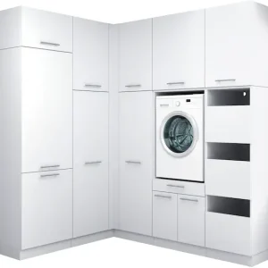 Laundreezy Mehrzweckschrank-Set »Laundreezy, 10-tlg. Mehrzweckschrank-Set B/H/T 218/238/68 cm« 10 Stk. tlg. Markenprodukt