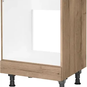 Highlight nobilia® Herdumbauschrank »"Structura", vormontiert, mit höhenverstellbaren Sockelfüßen,« Breite 60 cm