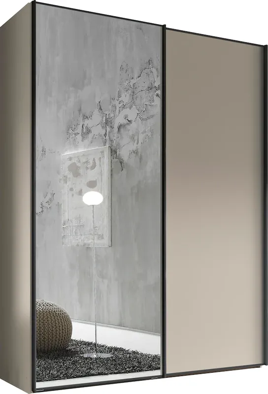 STAUD Schwebetürenschrank »Sinfonie Plus, edles Design in hochwertiger Qualität, Made in Germany« Mit Spiegeltüre und vier verschiedenen Ausstattungsvarianten Kostenloser Rückversand