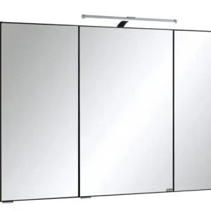 welltime Spiegelschrank »Cardiff« Breite 100 cm, mit Schalter und Steckdose Garantierte Lieferung