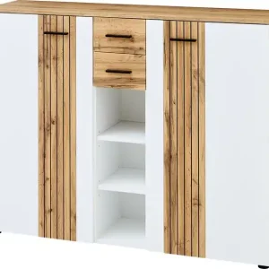 Innostyle Schuhschrank »Schuhschrank Sparks,135x106x38cm (B/H/T)« 1 Stk. tlg. 2 türig, 2 Schubkasten, 3 offene Fächer, Softclose Finale Aktion