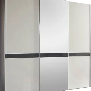 Sichere Zahlung WIEMANN Schwebetürenschrank »Rialto« hochwertige Glas- und Spiegelfront mit Querriegel