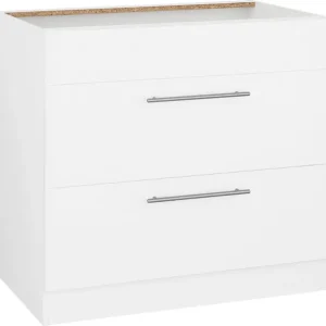 Geprüft wiho Küchen Kochfeldumbauschrank »Unna« 90 cm breit, ohne Arbeitsplatte