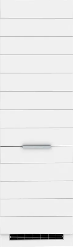 Bestpreis KOCHSTATION Kühlumbauschrank »KS-Luhe« 60 cm breit, hochwertige MDF-Fronten mit waagerechter Lisene