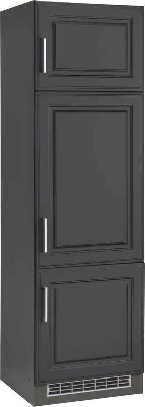 KOCHSTATION Kühlumbauschrank »KS-Stockholm« 60 cm breit, hochwertige MDF-Fronten mit Fräsung Must-Have