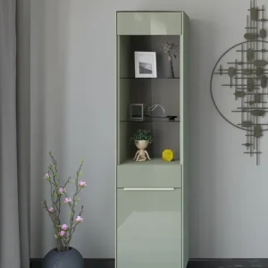 Highlight set one by Musterring Standvitrine »Reno« 1 Stk. tlg. Mit Sockel in diversen Farben, 193 cm Höhe & Farbauswahl