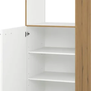 KOCHSTATION Backofenumbauschrank »"KS-Scafa", wahlweise Türschlag rechts oder links« Breite/Höhe: 60/150 cm, mit zwei Einlegeböden Kostenloser Rückversand