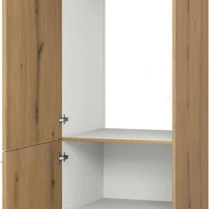 Neuheit KOCHSTATION Kühlumbauschrank »KS-Trea SK-195-88« Stauraum ober- und unterhalb vom Küchenschrank, Breite 60cm Höhe 195cm