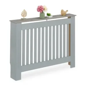 relaxdays Heizkörperverkleidung in Grau - (B)112 x (H)83 x (T)19 cm günstig kaufen | limango Finale Aktion