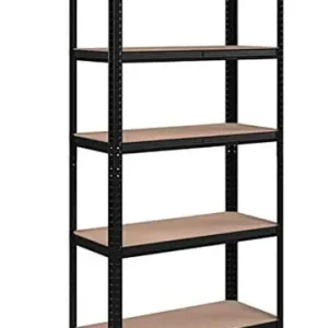 SONGMICS Standregal in Schwarz/ Hellbraun - (B)90 x (H)180 x (T)40 cm günstig kaufen | limango Ausverkauf