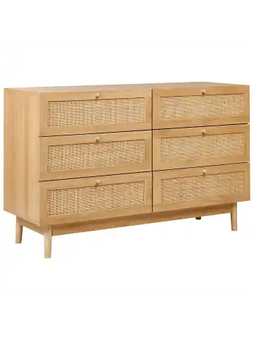 Sichere Zahlung Beliani Kommode NIVO in Braun - (W) 120 x (H) 76 x (L) 42 cm günstig kaufen | limango