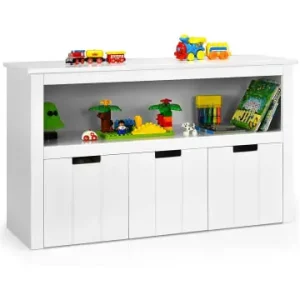 COSTWAY Sideboard mit 3 Schubladen in Weiß günstig kaufen | limango Neue Ware