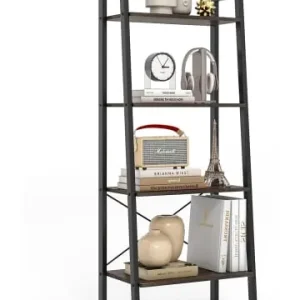 Online Kaufen COSTWAY 4 Ebenen Bücherregal in Grau günstig kaufen | limango