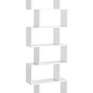 Kostenloser Rückversand SONGMICS Bücherregal in Weiß - (B)70 x (H)190,5 x (T)24 cm günstig kaufen | limango