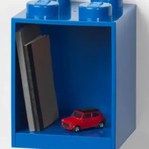 Jetzt Bestellen LEGO Wandregal "4 Knobs" in Blau - (B)15,9 x (H)47 x (T)16,1 cm günstig kaufen | limango