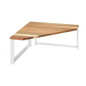 Zertifiziert Wenko Kücheneckregal "Louisa" in Bambus/ Weiß - (B)30 x (H)15 x (T)30 cm günstig kaufen | limango