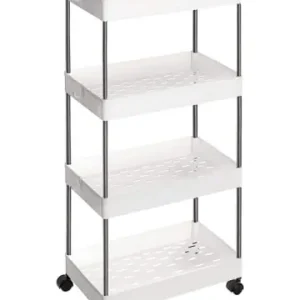 SONGMICS Küchenwagen in Weiß/ Silber - (B)40 x (H)88 x (T)22 cm günstig kaufen | limango Schneller Versand