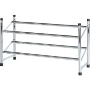 Wenko Schuhregal in Silber - (B)119 x (H)35 x (T)23 cm günstig kaufen | limango Online Kaufen