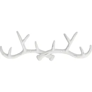 POSIWIO Wandgarderobe "Geweih" in Weiß - (B)38 x (H)4 x (T)11 cmgünstig kaufen | limango Super-Preis