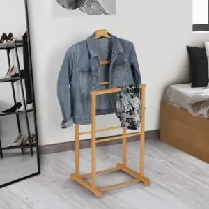 Neue Ware IDOMYA Essentials Kleiderständer "Maya" in Hellbraun - (B)47,5 x (H)97 x (T)36 cm günstig kaufen | limango