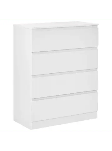 Beliani Kommode WINNIPEG in Weiß - (W) 80 x (H) 100 x (L) 40 cm günstig kaufen | limango Garantierte Lieferung