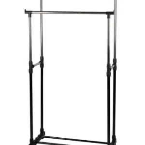 Alpina Kleiderständer in Schwarz/ Silber - (B)75 x (H)158 x (T)42 cm günstig kaufen | limango Neue Ware