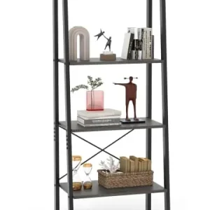 COSTWAY 4 Ebenen Bücherregal in Taupe günstig kaufen | limango Sichere Zahlung