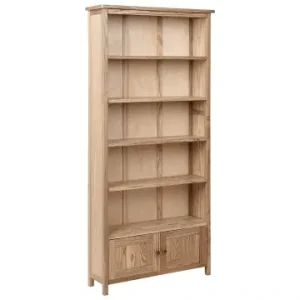 Beliani Bücherregal SALTON in Braun - (W) 85 x (H) 179 x (L) 22 cm günstig kaufen | limango Kostenloser Versand