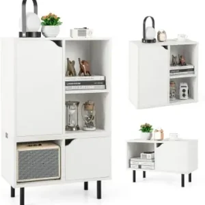 COSTWAY Bücherregal stapelbar in Weiß günstig kaufen | limango Schnäppchen