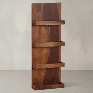 Geprüft KADIMA DESIGN Wandregal 30x80x10 cm Massivholz Hängeregal Modern günstig kaufen | limango