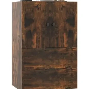 Neue Kollektion COSTWAY Sideboard Holz mit Metallbeinen in Braun günstig kaufen | limango