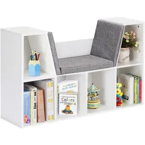 COSTWAY Kinder Bücherregal 103x30x63cm in Weiß günstig kaufen | limango Neue Kollektion