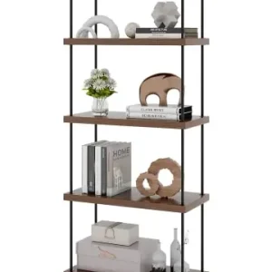 COSTWAY Standregal 5 Ebenen 60x30x147cm in Braun günstig kaufen | limango Billig