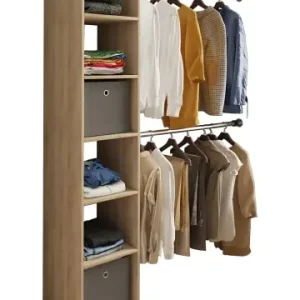 VCMOffener Kleiderschrank Dachschrägen Regal Dacholll in Sonoma-Eiche günstig kaufen | limango Gratis Versand