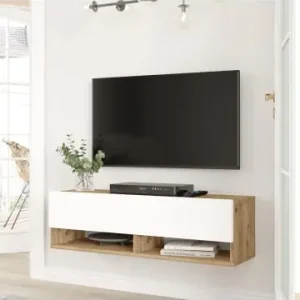 en.casa Fernsehtisch Laitila in Beige Weiß (B)100cm günstig kaufen | limango Direktkauf